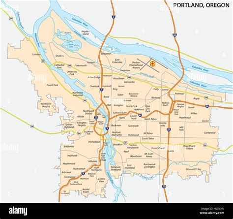 Map Of Portland Oregon Area - Maps For You