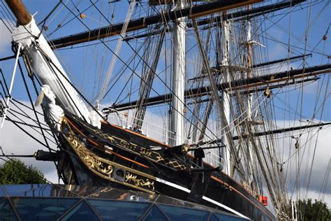 Cutty Sark Clipper Ship at Greenwich London Editorial Photo - Image of ...