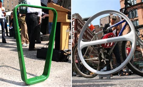 Innovative Bike Racks Unveiled in NYC