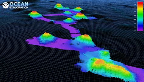 Underwater Volcanoes Map