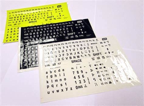 Magnifiers & More - Large Print Keyboard Stickers