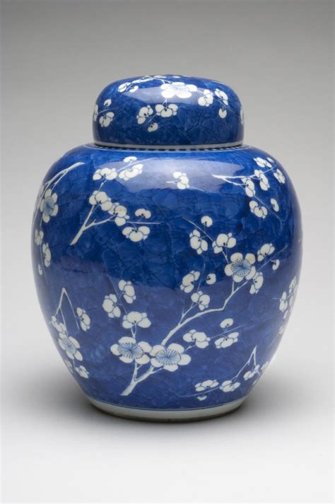 Prunus Jar (one of a pair) Artist/maker unknown, Chinese Qing Dynasty (1644-1911) Kangxi Period ...