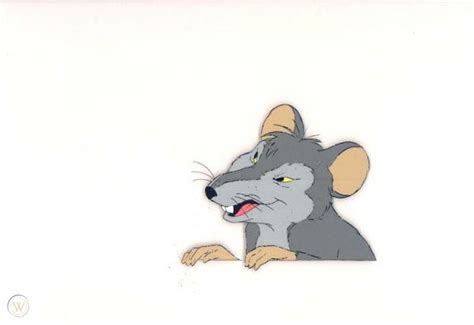 CHARLOTTES WEB Templeton Rat ORIGINAL ANIMATION CEL | #24811644