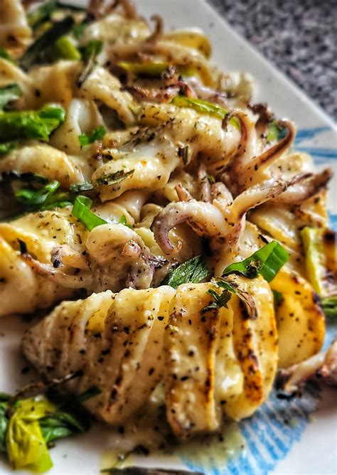 Grilled Calamari | Kalofagas.ca