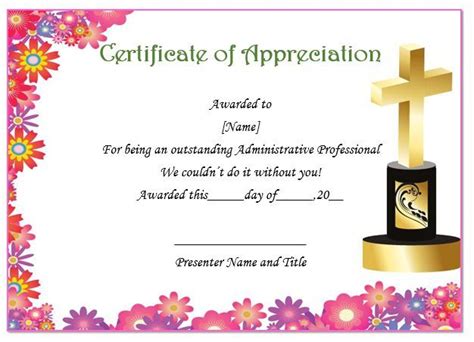 Beautiful set of Pastor appreciation certificates for Pastor's appreciation day, anniv ...