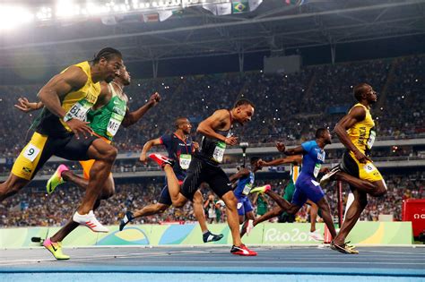 Bolt became the first runner to win the 100 meters at three straight ...