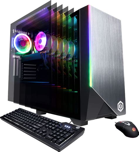 Best Buy: CyberPowerPC Gaming Desktop AMD Ryzen 7 3700X 16GB Memory AMD Radeon RX 5700 2TB HDD ...