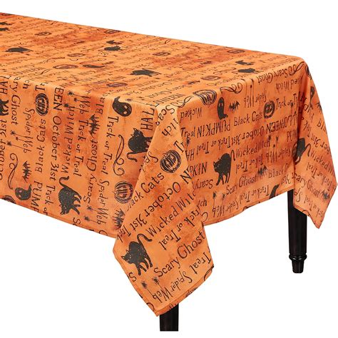 Halloween Fabric Tablecloth 60in x 84in | Party City