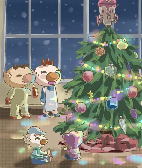 Olimar Family Christmas by FosterEmblem on DeviantArt