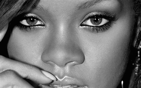 rihanna, face, make-up Wallpaper, HD Celebrities 4K Wallpapers, Images ...