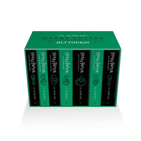 Harry Potter - Slytherin House Editions Box Set - J.K. Rowling