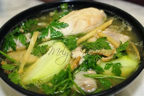 Mely's kitchen: Chicken Tinola (My style)