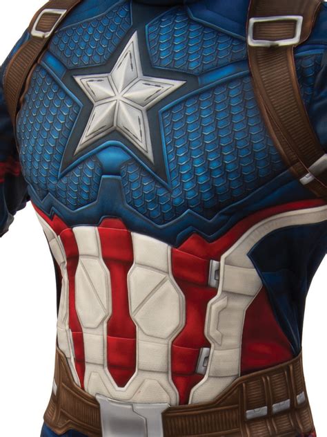 Captain America Avengers Costume - Adult - Sunbury Costumes