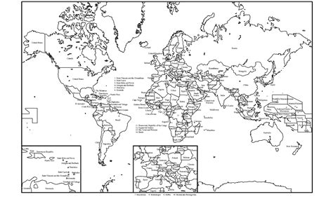 Blank World Maps - Axis & Allies Wiki