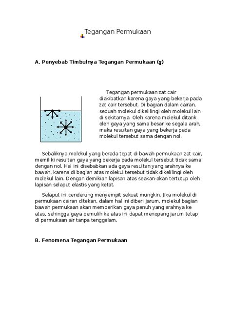 Yuk Mojok!: Contoh Soal Tegangan Permukaan Sabun