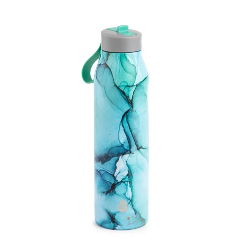 Buy TAL Stainless Steel Modern Straw Tumbler 20 fl oz, Green Marble ...