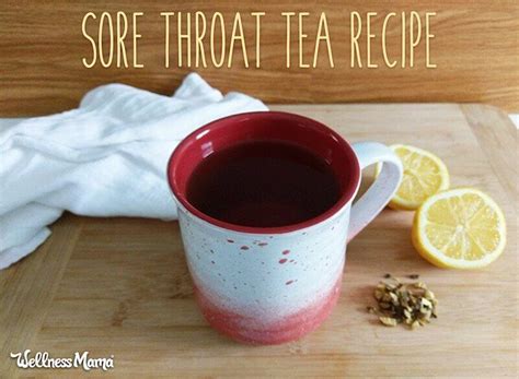 Sore Throat Tea Recipe Recipe with Marshmallow | Wellness Mama