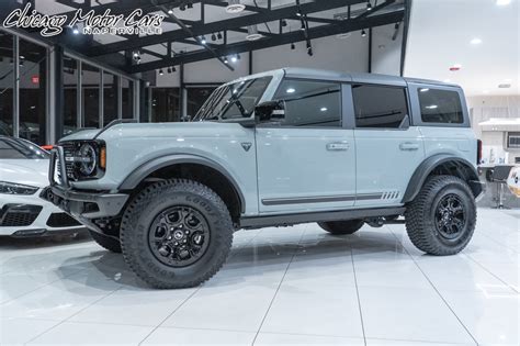 Used 2021 Ford Bronco First Edition Advanced 4X4 SUV Cactus Gray w ...