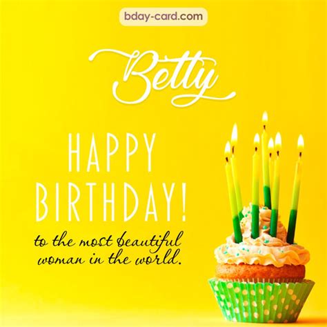 Birthday images for Betty 💐 — Free happy bday pictures and photos | BDay-card.com