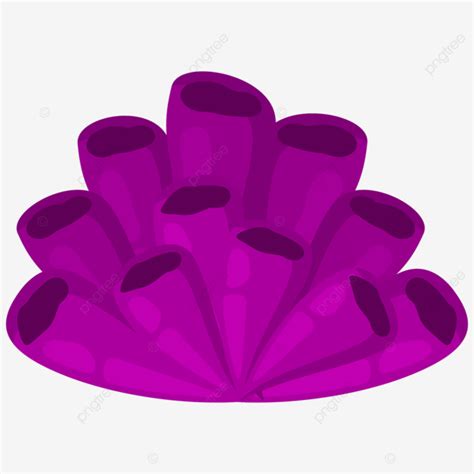 Purple Design Vector Hd PNG Images, Purple Coral Clipart Design, Coral Clipart, Coral Png, Coral ...