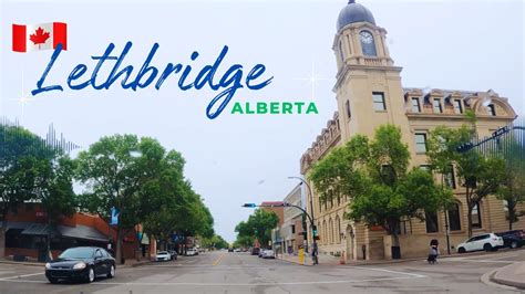 Tour around City of LETHBRIDGE, Alberta | Canada [4K] - Alberta’s 3rd largest city - YouTube