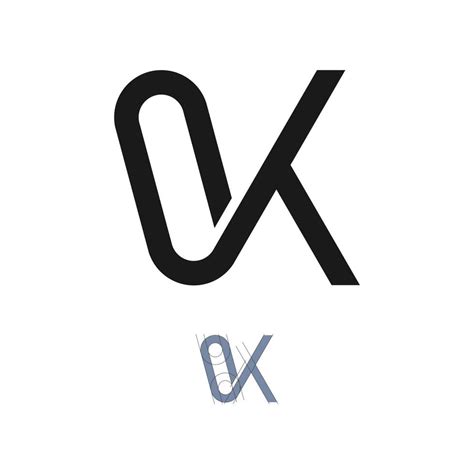 letter o k monogram logo design 5462201 Vector Art at Vecteezy