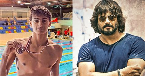 Madhavan’s son Vedaant wins bronze for India in swimming