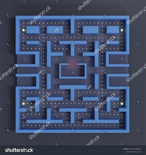 Pac Man Maze Template