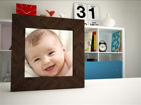 Free Baby Frame Poster Mockup by Arun Kumar on Dribbble