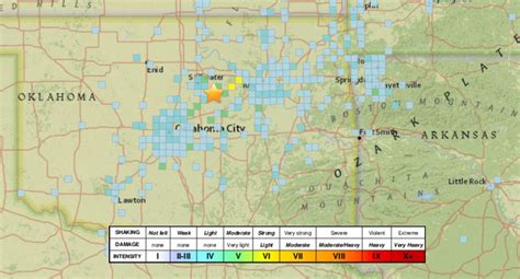 Oklahoma earthquake felt in parts of Arkansas | The Arkansas Democrat ...