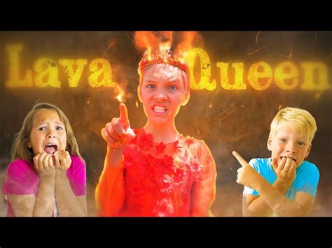 Amelia & Avelina Lava Queen adventure. Akim and Roma kids fun - Videos ...