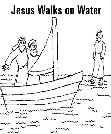 24 best Jesus Walks on Water images on Pinterest | Sunday school, Bible ...