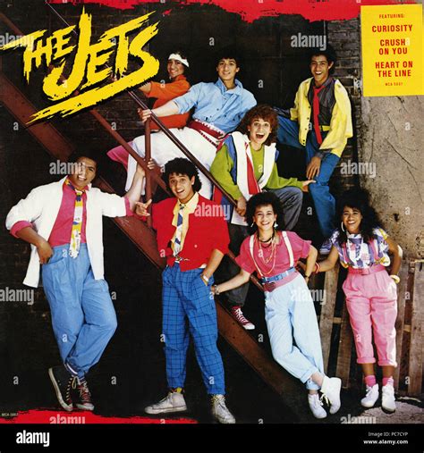 The Jets – The Jets - vintage vinyl cover album (Front Stock Photo - Alamy