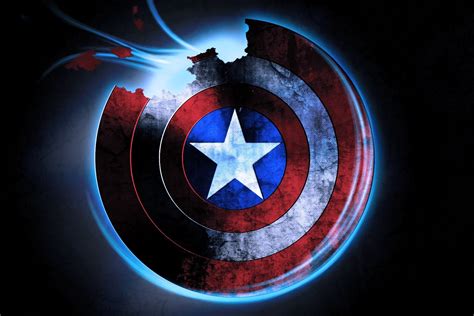 Captain America Shield Logo Wallpaper