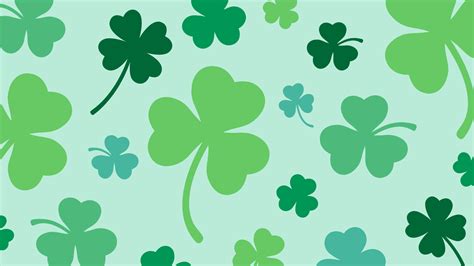 St. Patrick's Day Shamrock Wallpaper — Gathering Beauty