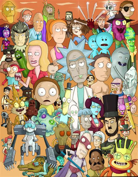 Rick and Morty poster | Etsy