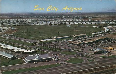 View of Sun City Arizona Postcard