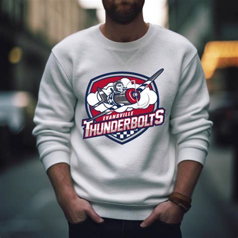 Evansville Thunderbolts Logo Shirt - Hersmiles