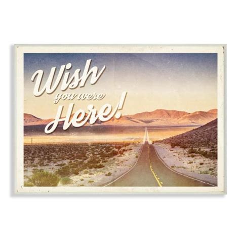 wish you were here - Google Search | Postcard wall, Western landscape, Wall art plaques