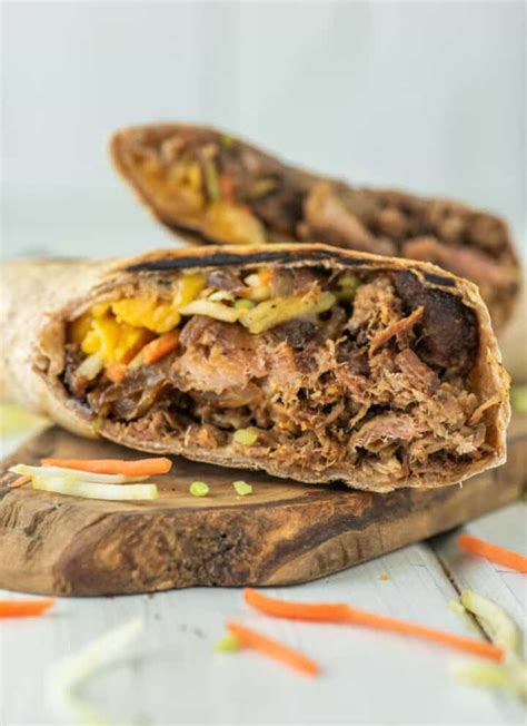 Pulled Pork Wrap - Chisel & Fork