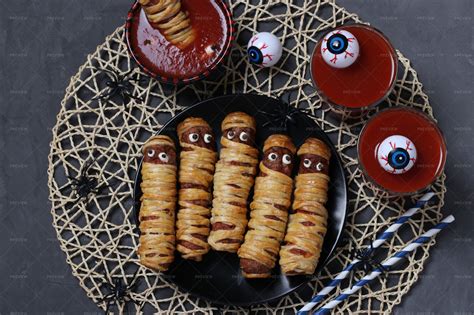 Spooky Food For Halloween - Stock Photos | Motion Array