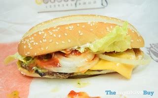 Burger King Extra Long Buttery Cheeseburger | theimpulsivebuy | Flickr