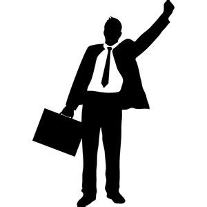 Silhouette Businessman - ClipArt Best