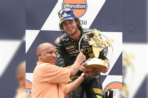 MotoGP Bharat 2023 | Italian rider Marco Bezzecchi clinches victory in historic Indian Grand ...