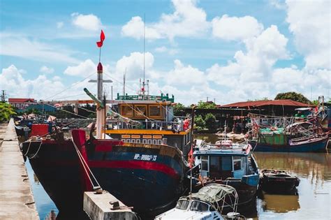 Premium Photo | Landscape of a port in hai phong vietnam