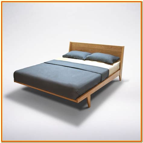 Mid Century Modern Platform Bed Wood - Bedroom : Home Decorating Ideas #Gv8oNEXq0r