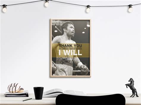 Manny Pacquiao 'pacman' Quote Photo Print Poster Pre - Etsy