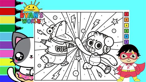 Super Spy Ryan Coloring Pages : Ryan S World Coloring Pages 20 New Coloring Pages Free Printable ...