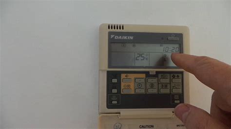 Daikin Thermostat User Manual