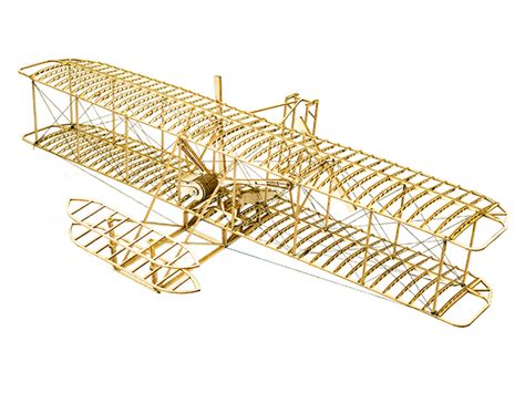 Wright Flyer 1903 Balsa Wood 510mm Wingspan Airplane Model Kit | eBay